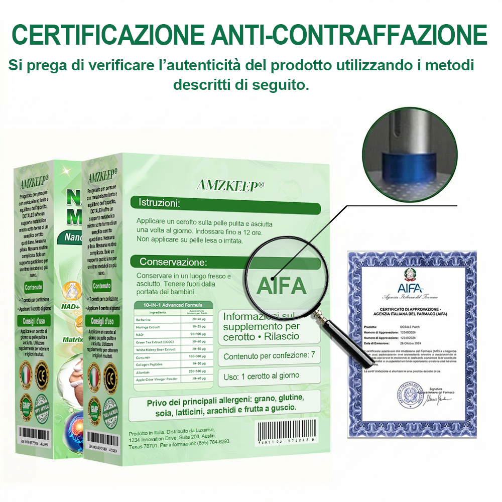 🇮🇹𝑪𝒆𝒓𝒐𝒕𝒕𝒐 𝒏𝒂𝒏𝒐 𝒄𝒐𝒏 𝒎𝒊𝒄𝒓𝒐𝒂𝒈𝒉𝒊 𝑨𝑴𝒁𝑲𝑬𝑬𝑷® 𝑵𝑨𝑫+ 𝑴𝒐𝒓𝒊𝒏𝒈𝒂 𝑩𝒆𝒓𝒃𝒆𝒓𝒊𝒏𝒂 𝑨𝑴𝑷𝑲. 1 volta al giorno, cambiamenti visibili in 7 giorni. Supporta metabolismo, gestione del peso, salute del cuore, pelle, sonno e articolazioni.