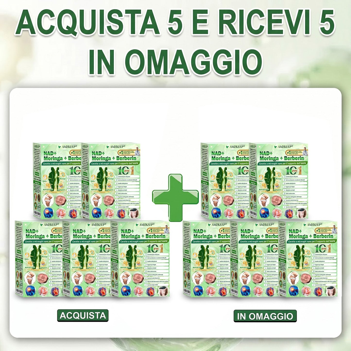 🇮🇹𝑪𝒆𝒓𝒐𝒕𝒕𝒐 𝒏𝒂𝒏𝒐 𝒄𝒐𝒏 𝒎𝒊𝒄𝒓𝒐𝒂𝒈𝒉𝒊 𝑨𝑴𝒁𝑲𝑬𝑬𝑷® 𝑵𝑨𝑫+ 𝑴𝒐𝒓𝒊𝒏𝒈𝒂 𝑩𝒆𝒓𝒃𝒆𝒓𝒊𝒏𝒂 𝑨𝑴𝑷𝑲. 1 volta al giorno, cambiamenti visibili in 7 giorni. Supporta metabolismo, gestione del peso, salute del cuore, pelle, sonno e articolazioni.